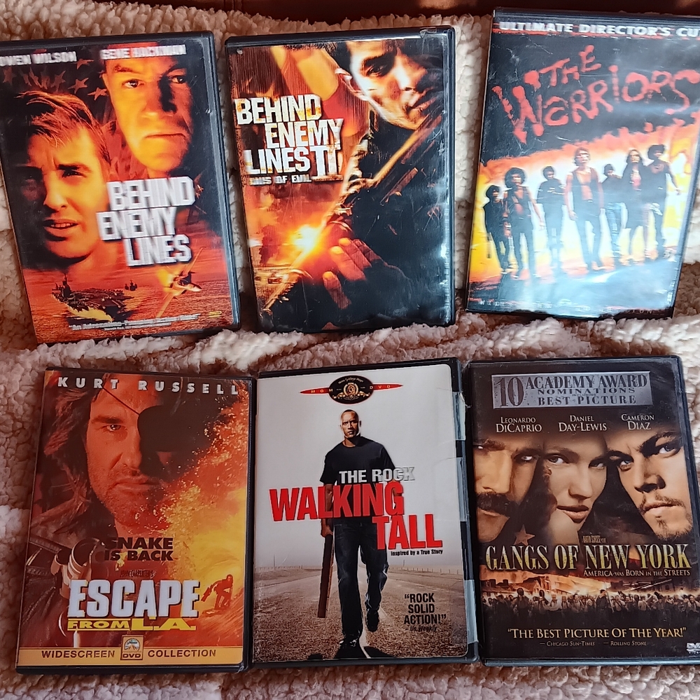 Action Movie DVD Collection